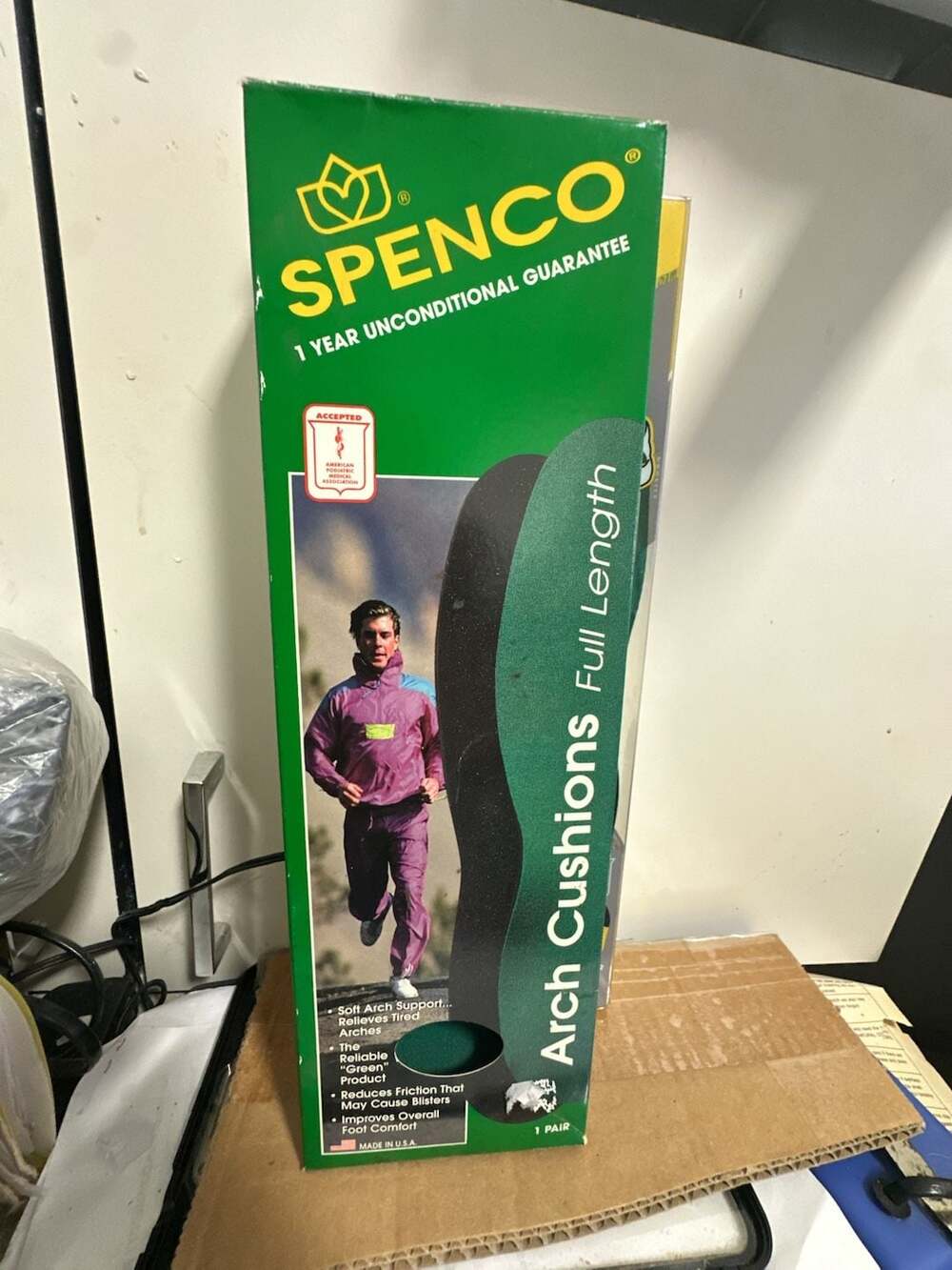 Spenco RX Full Length Arch Cushions Replacement Insoles #6 (Men's 14-15)